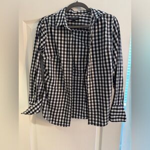 Banana Republic Riley Tailored Fit Gingham Shirt